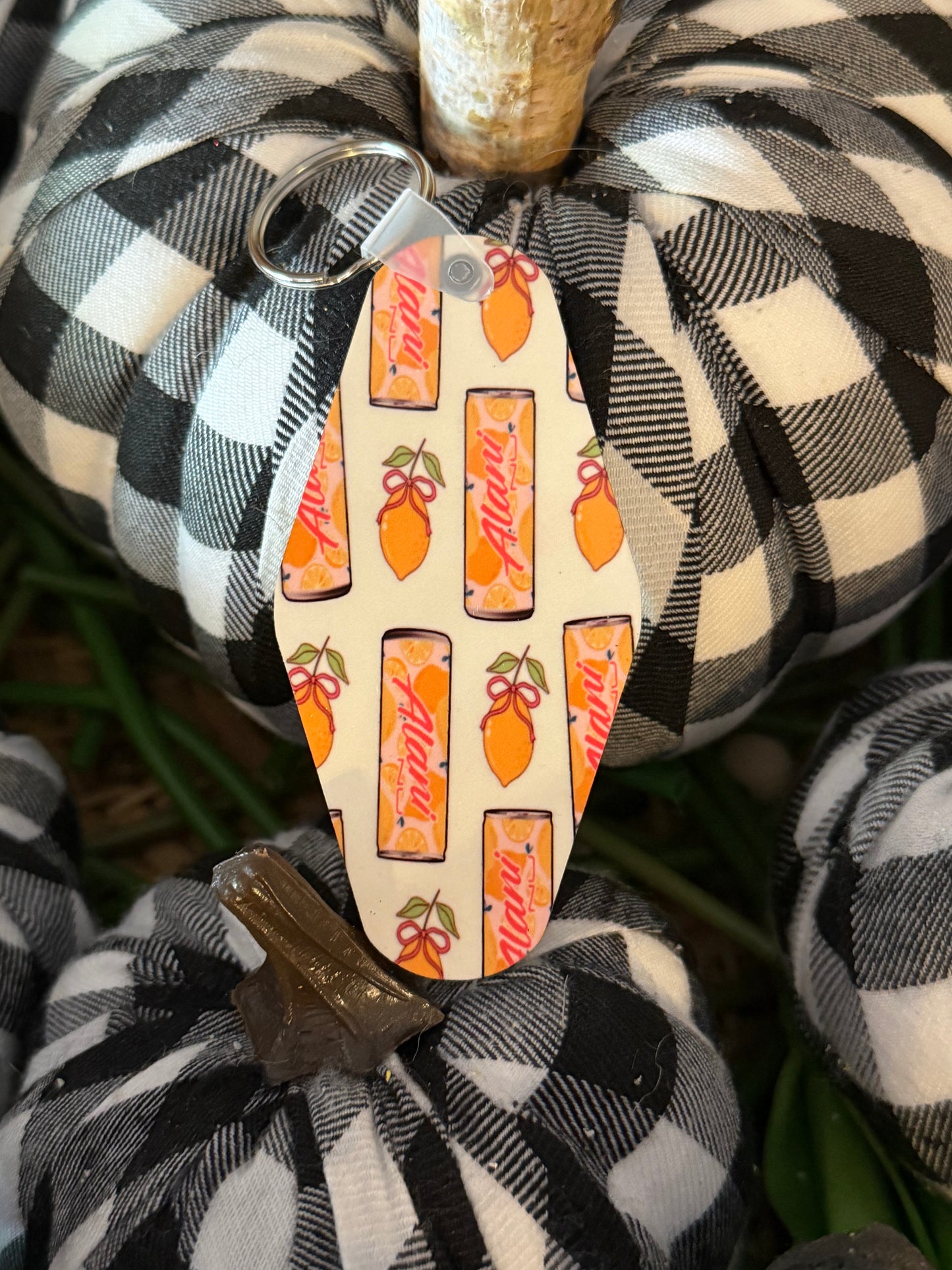 Lemon Energy Keychain