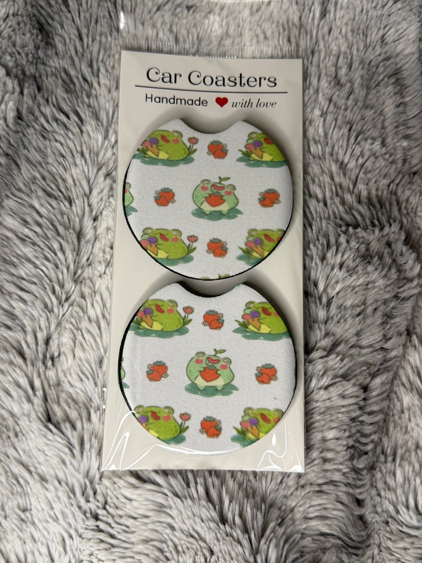 Frog Car Coasters