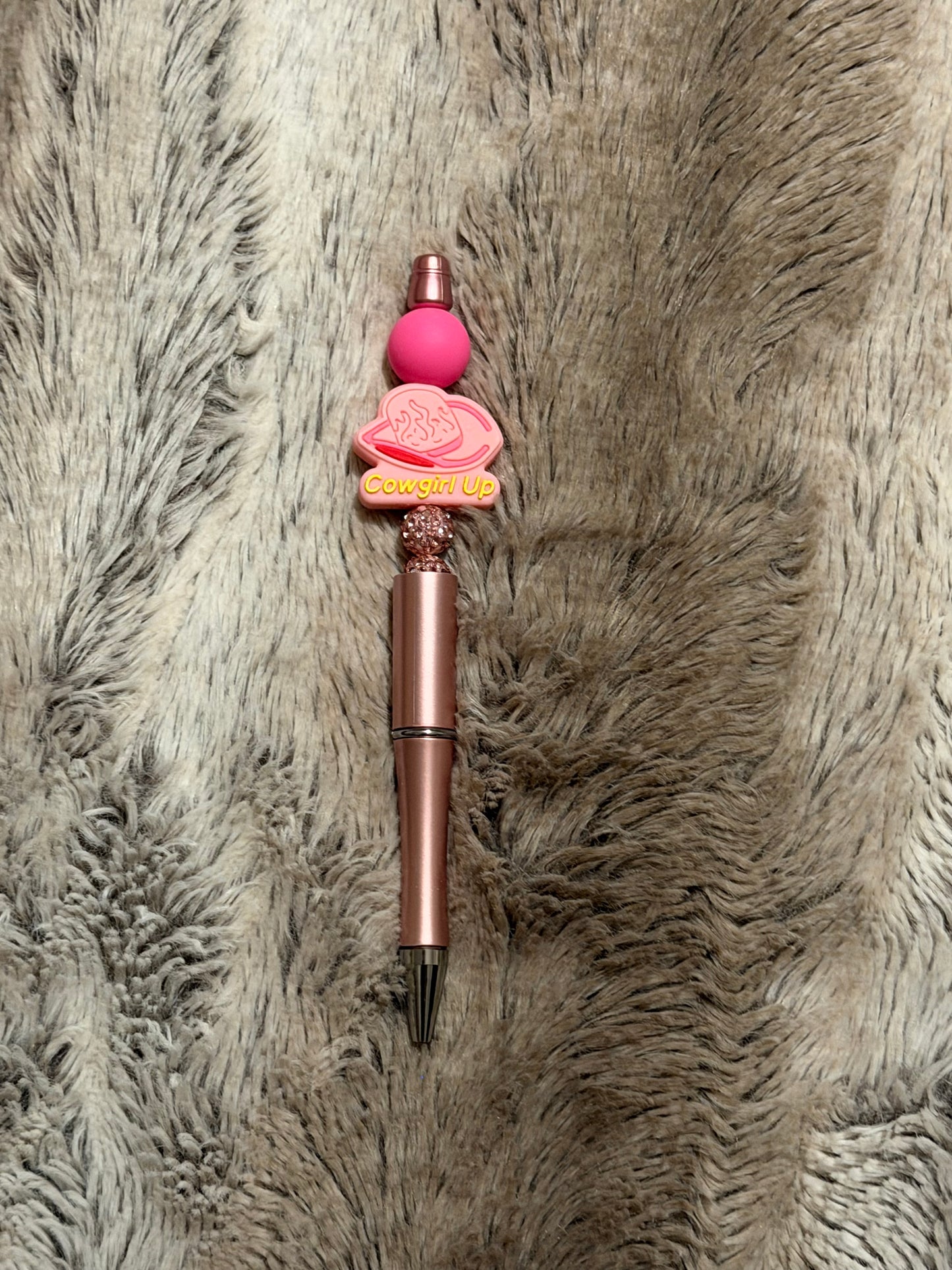 Cowgirl Beaded Pen