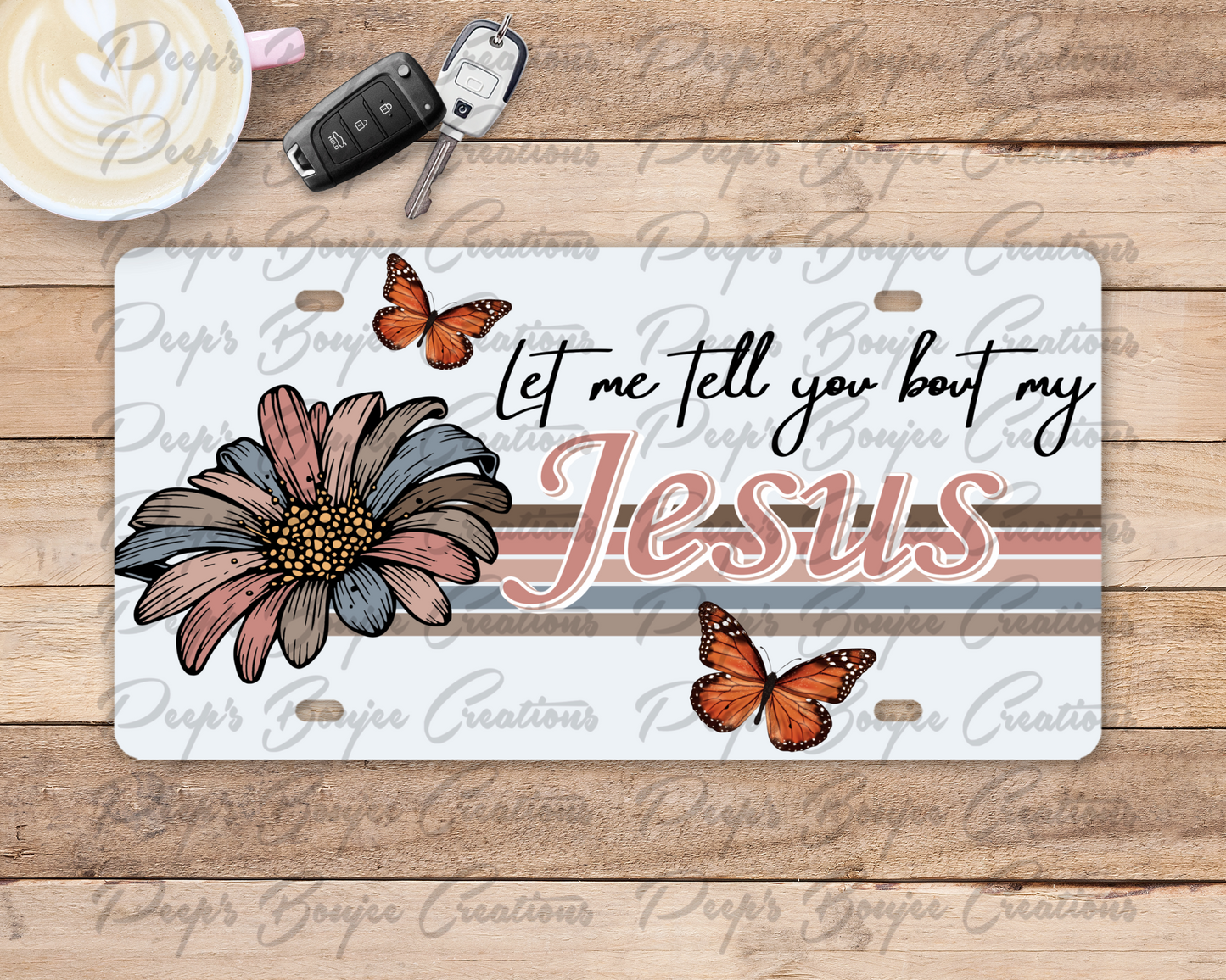 Let Me Tell You ‘Bout My Jesus License Plate