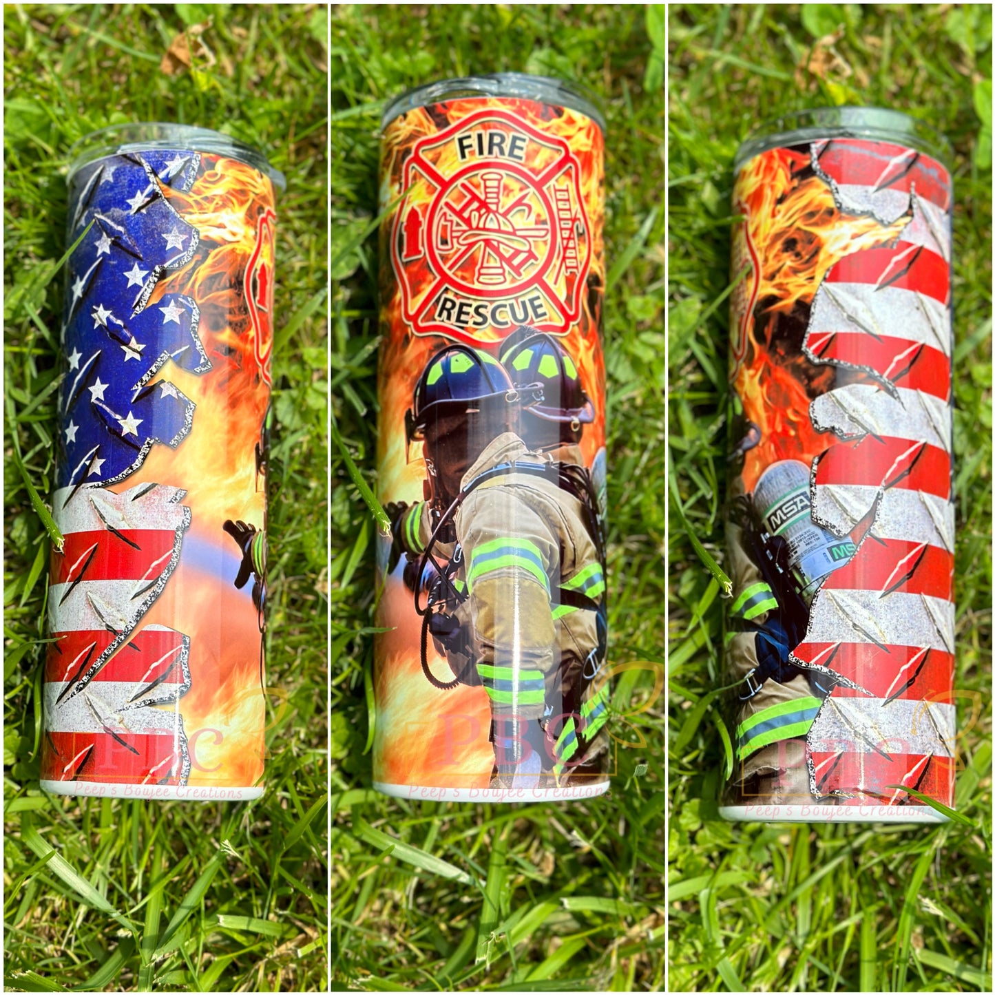 Fire Rescue Tumbler