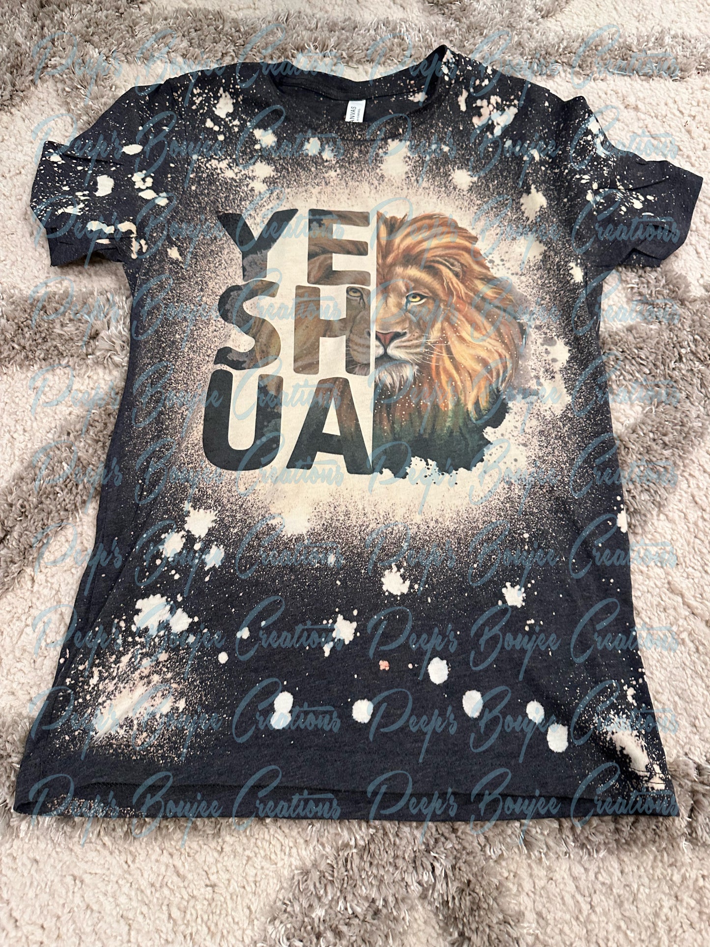 Yeshua Bleached Tee Preorder