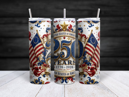 250 Years Tumbler