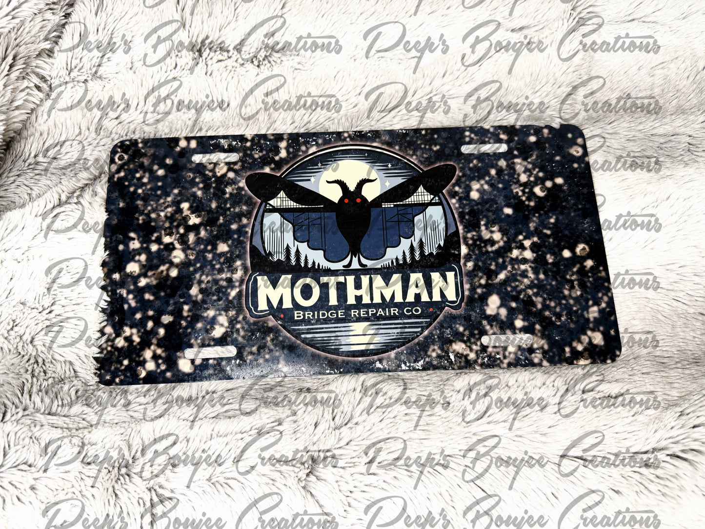 Mothman License Plate