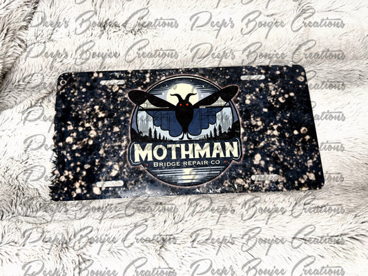 Mothman License Plate