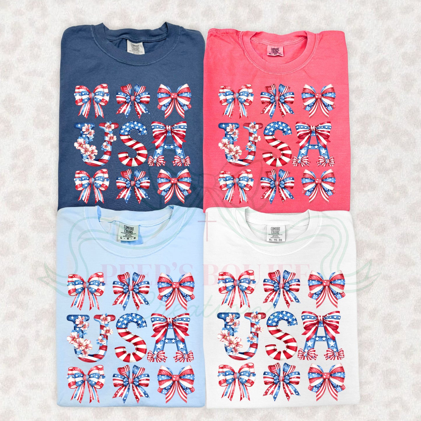 USA Bows Shirt Sweatshirt Hoodie