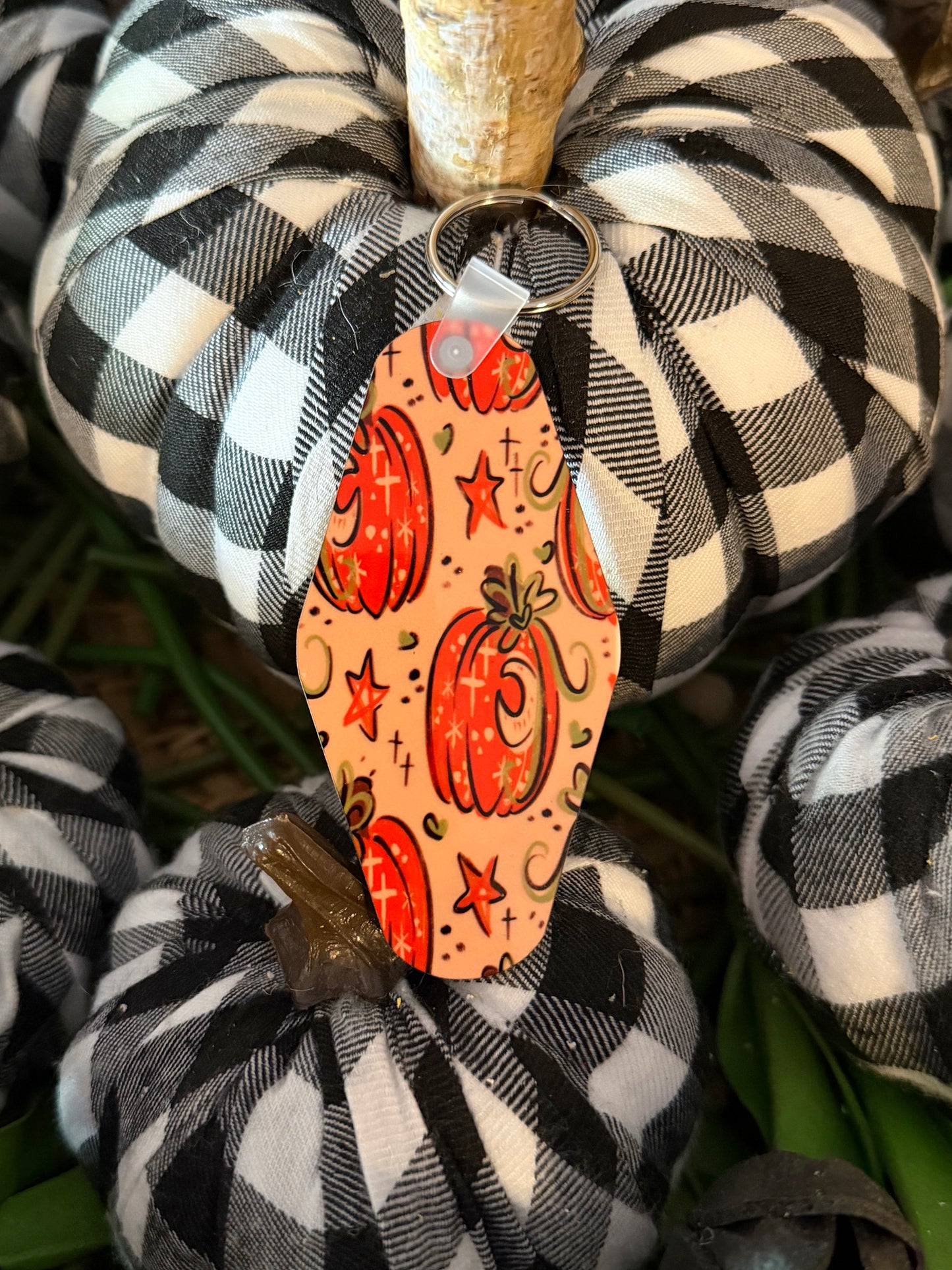 Pumpkin Keychain