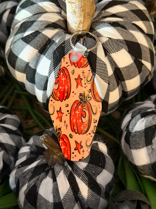 Pumpkin Keychain