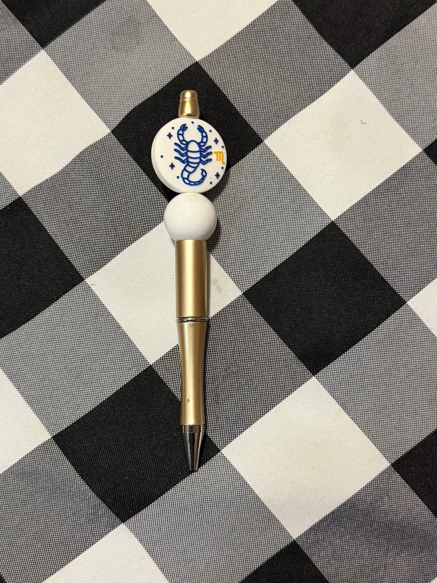 Scorpio Beaded Pen