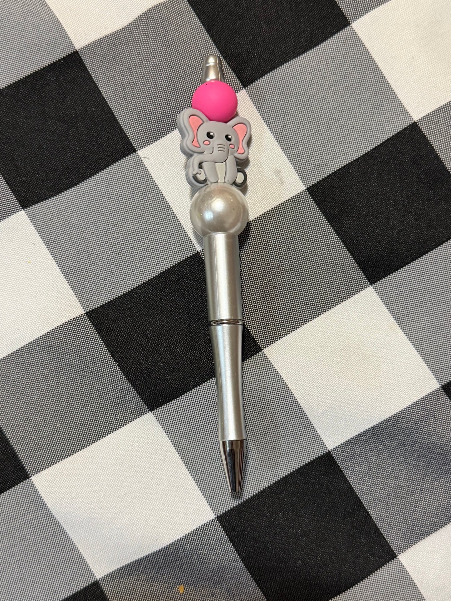 Elephant Beaded Pen