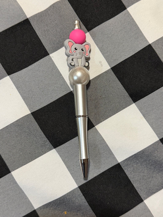 Elephant Beaded Pen