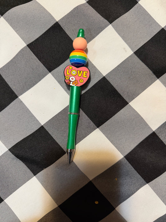 Love Beaded Pen