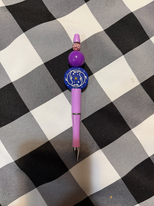 Aquarius Beaded Pen