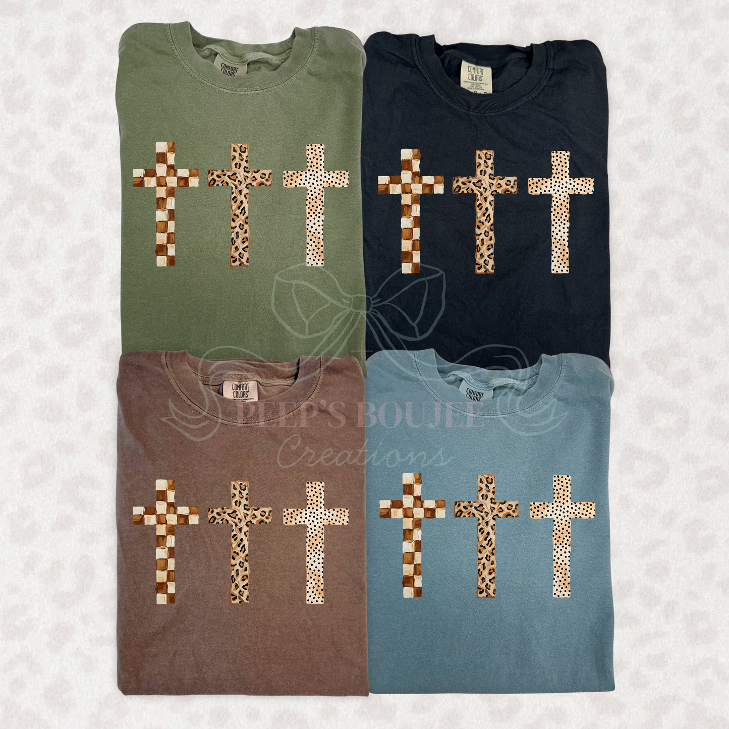 Pattern Crosses Shirt Sweatshirt Hoodie
