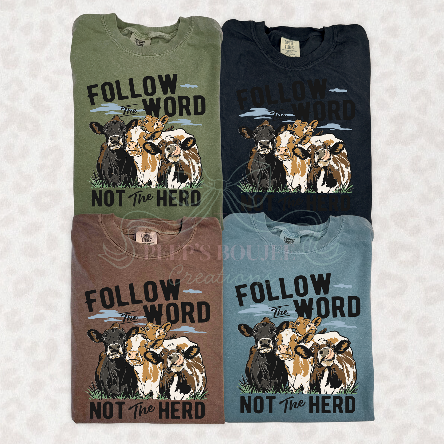 Follow the Word, Not the Herd Shirt Sweatshirt Hoodie