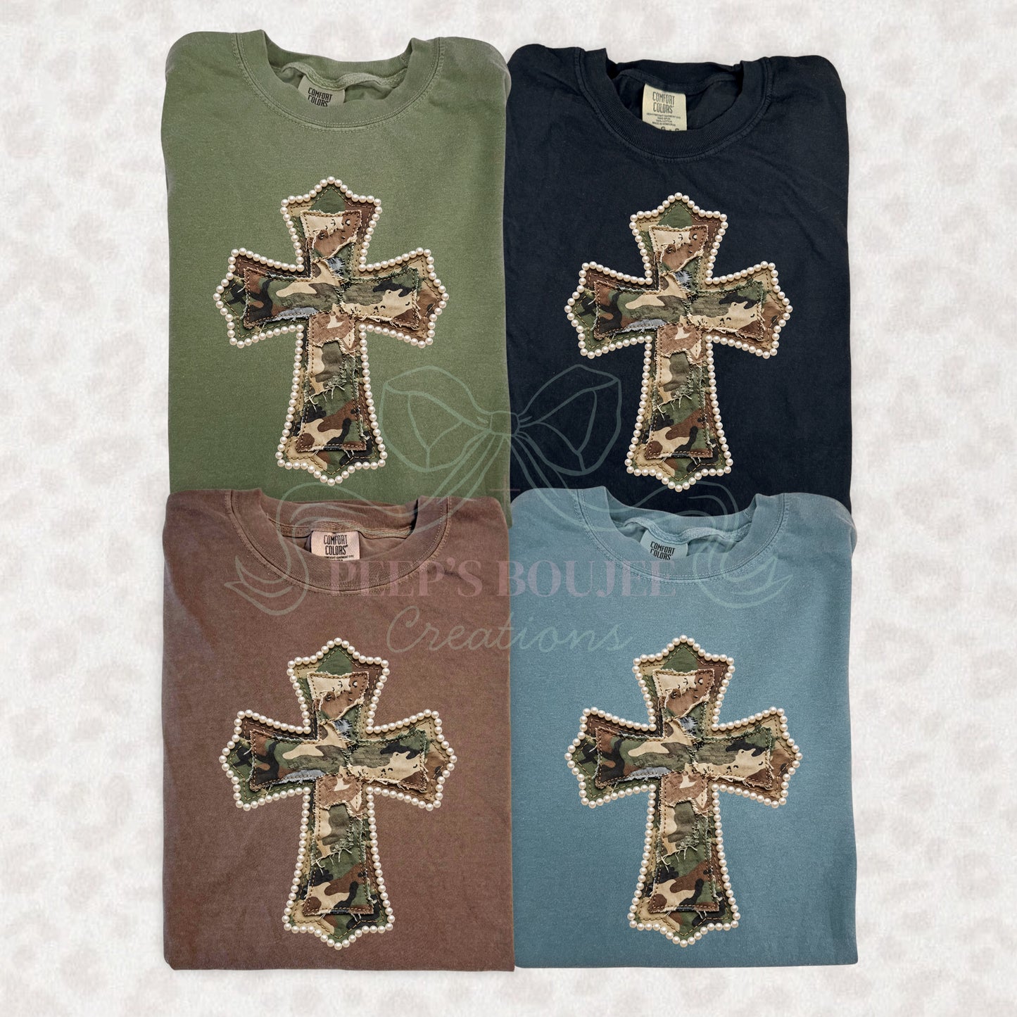 Camo Cross Shirt Sweatshirt Hoodie