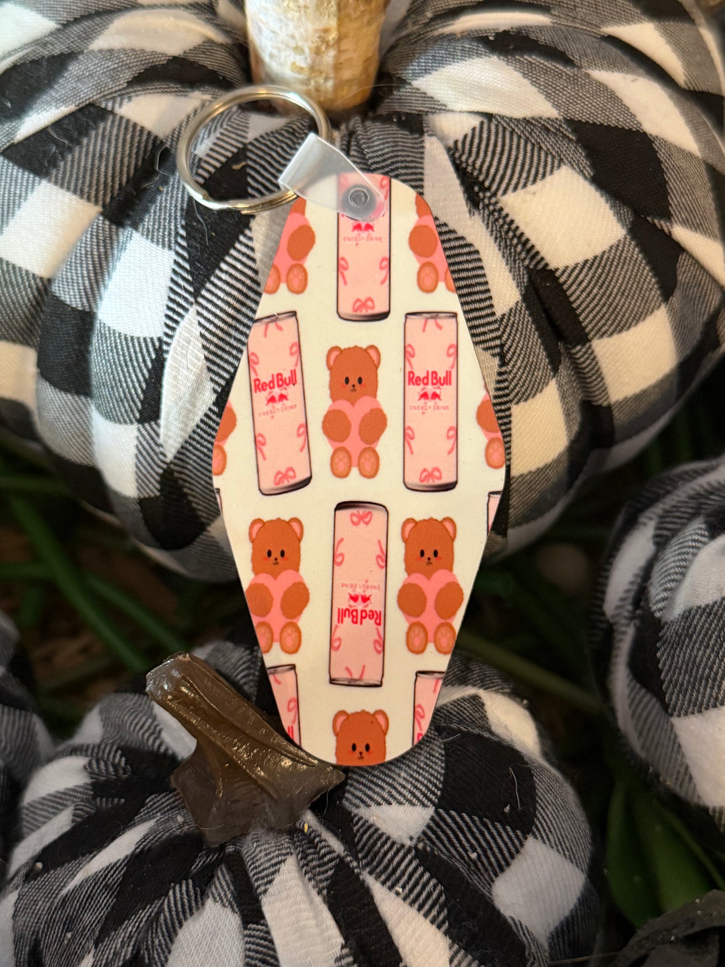 Bear with Wings Keychain