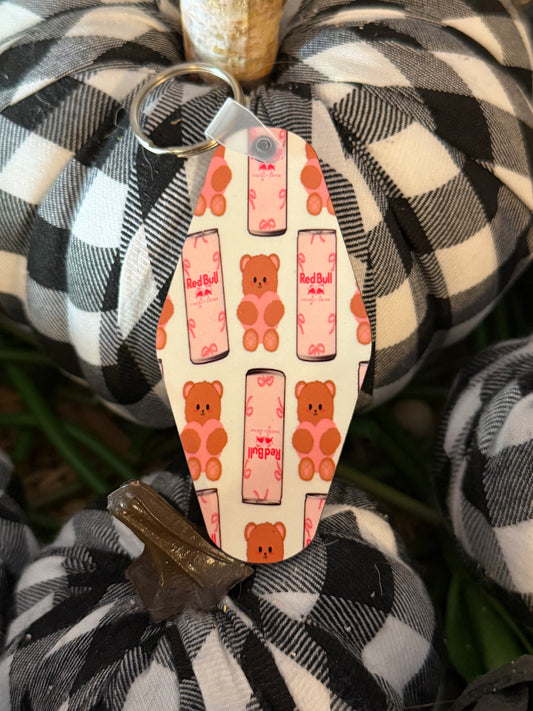 Bear with Wings Keychain