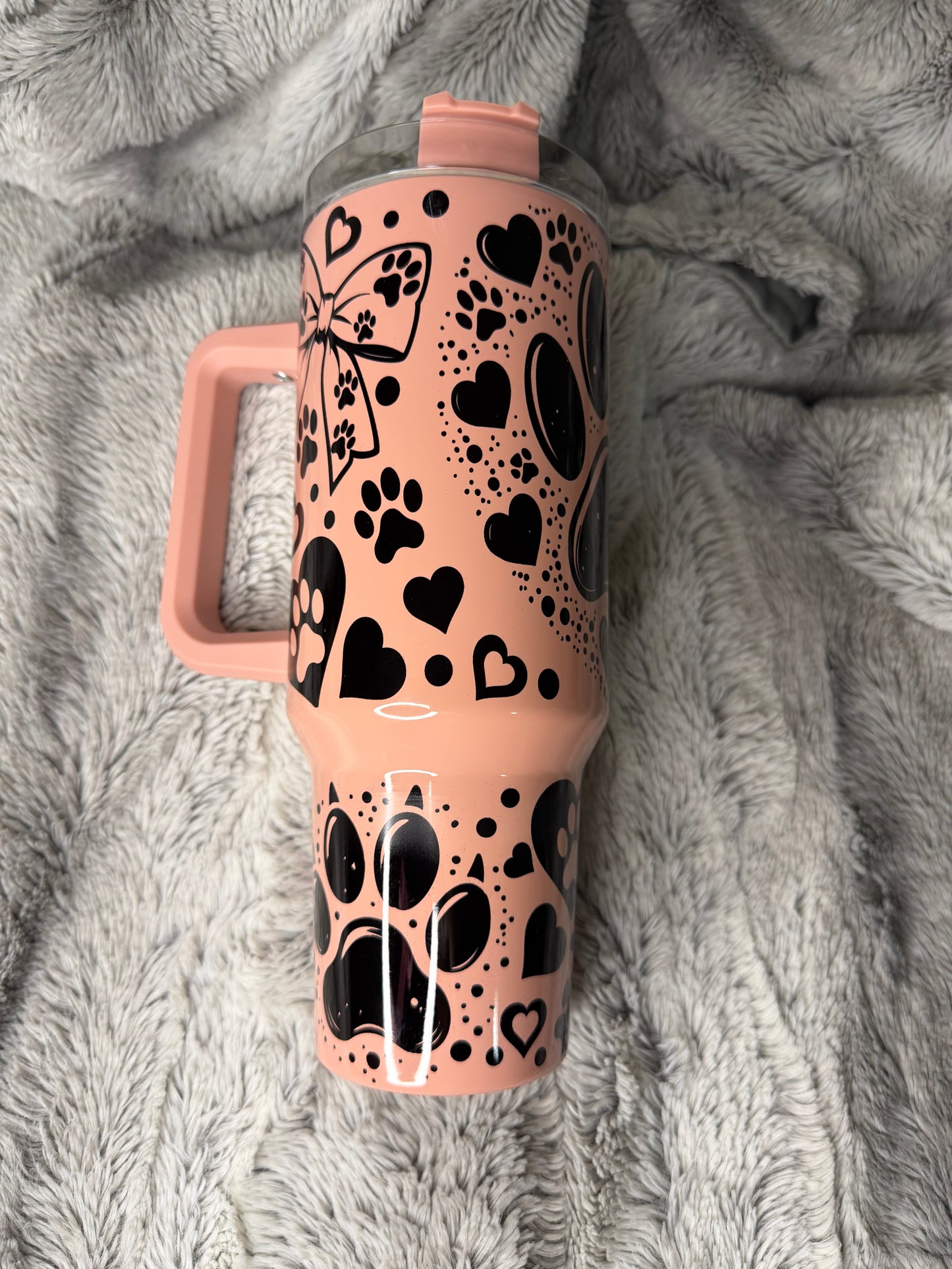 Paw Print 40oz Tumbler