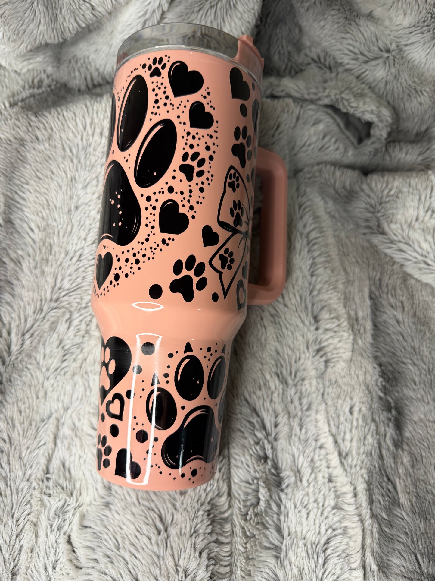 Paw Print 40oz Tumbler