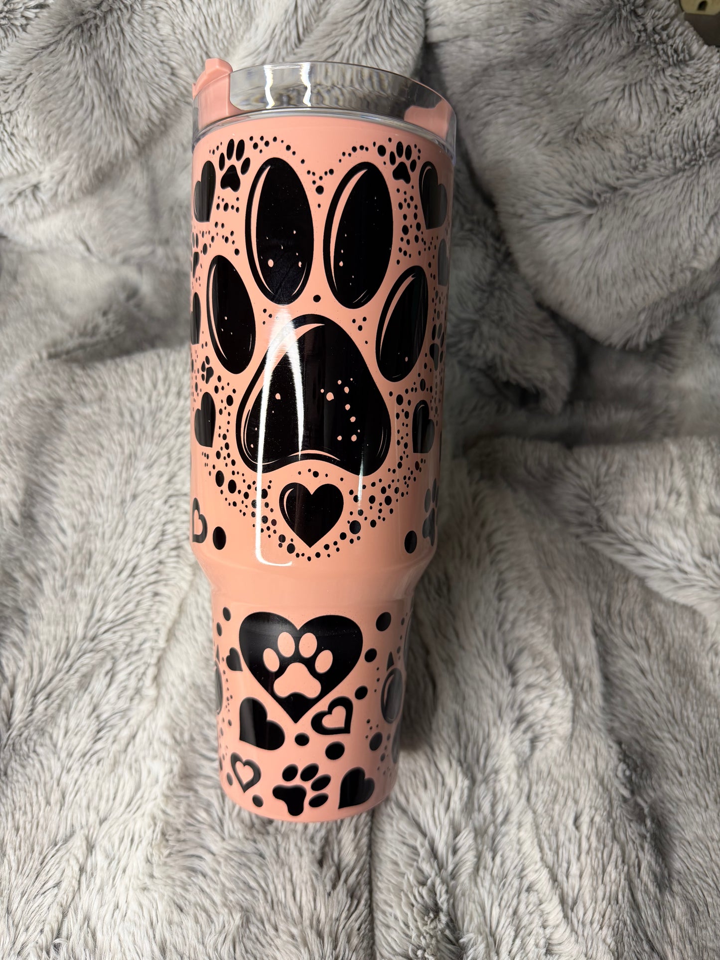 Paw Print 40oz Tumbler