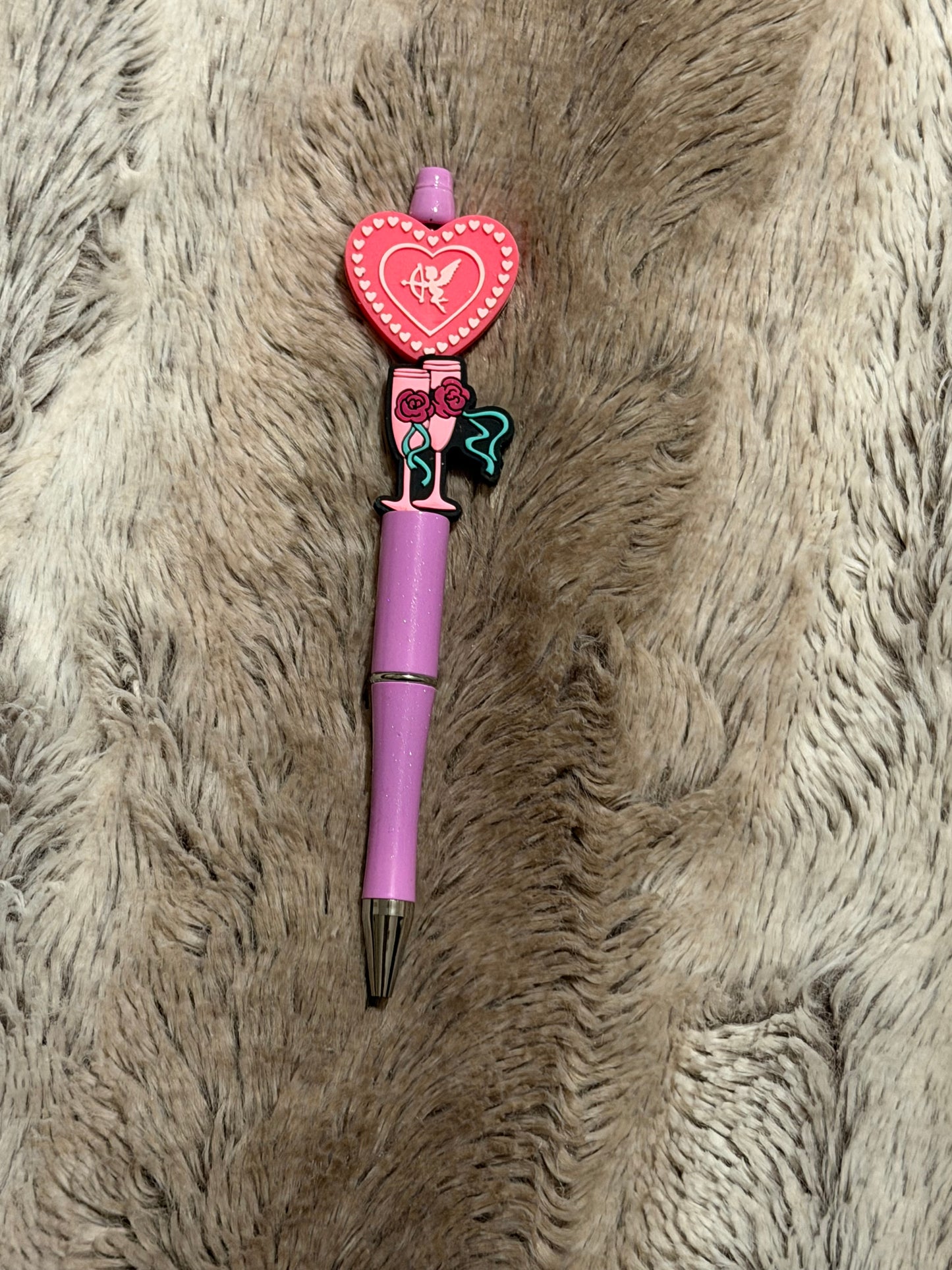 Valentine Beaded Pen