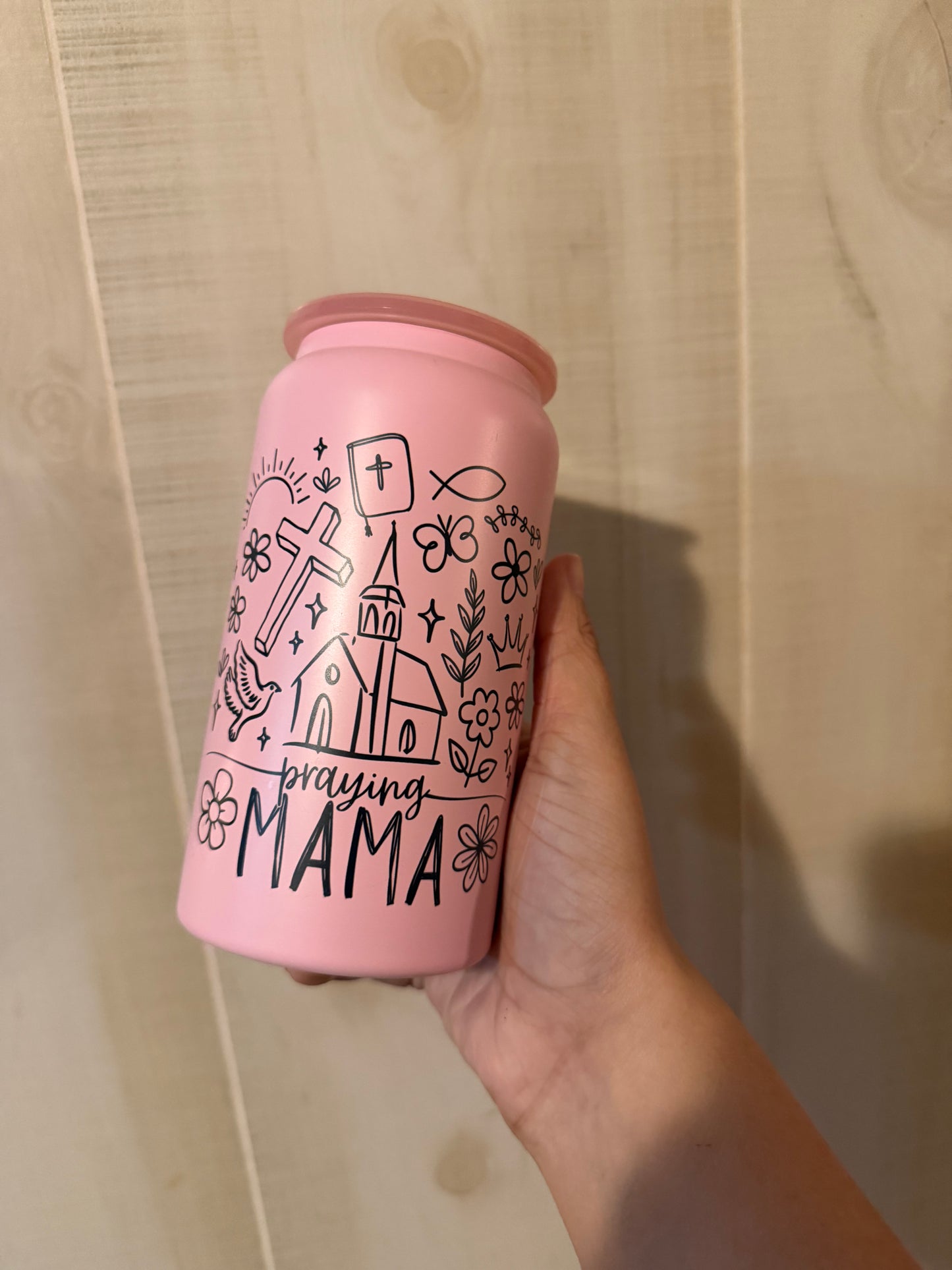 Praying Mama 16oz Stainless Ready to Ship