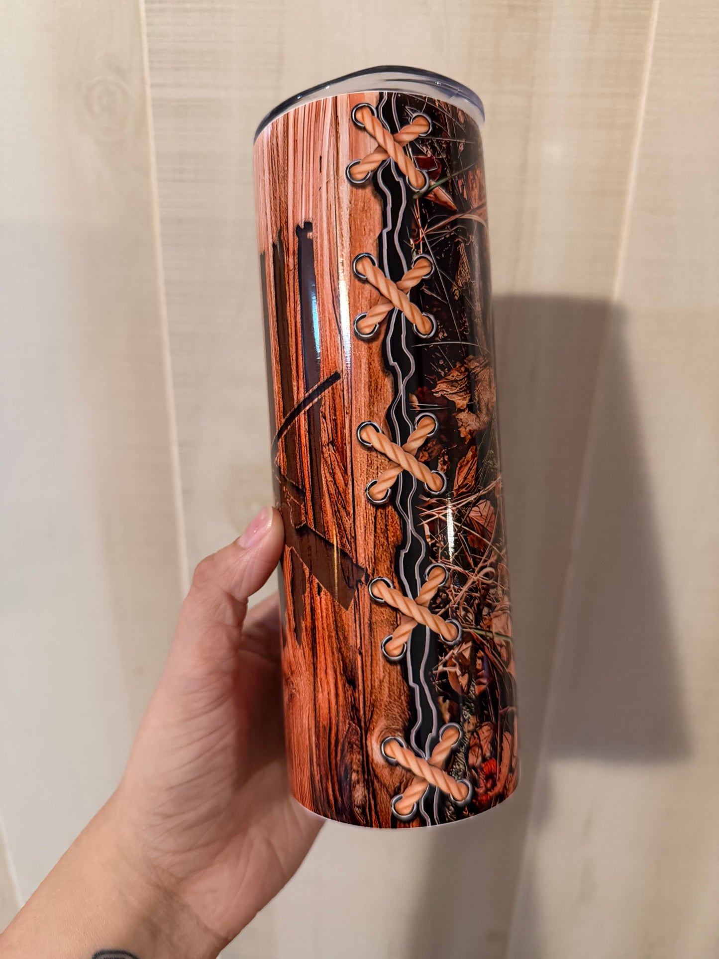 Gun Flag Camo 20oz Tumbler Ready to Ship