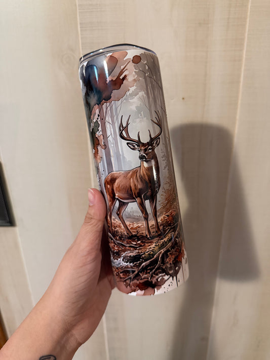 Deer Fish 20oz Tumbler Ready to Ship