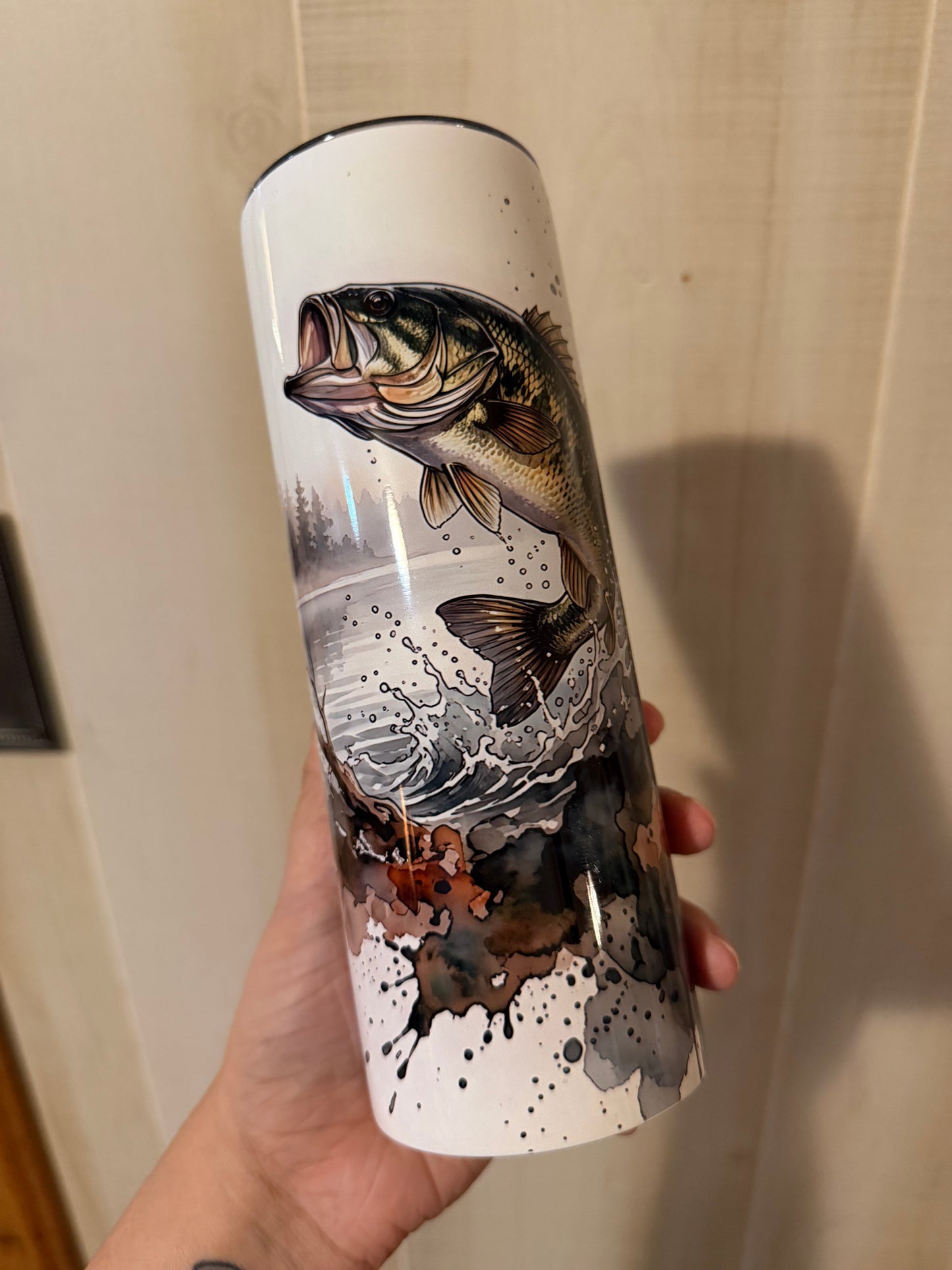 Deer Fish 20oz Tumbler Ready to Ship