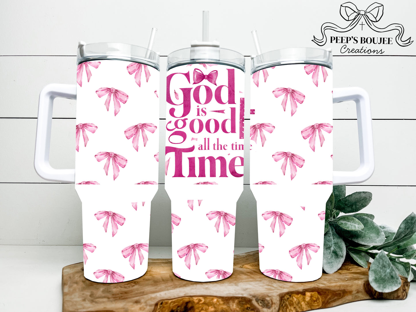 God is Good All the Time 40oz Tumbler