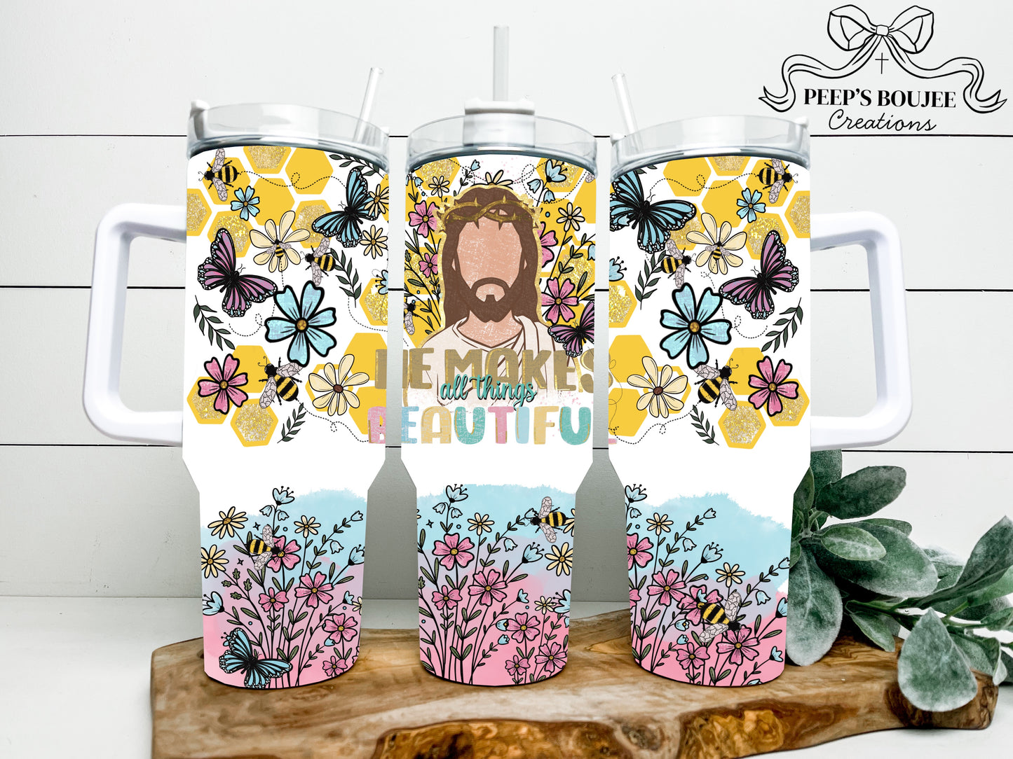 He Makes All Things Beautiful 40oz Tumbler