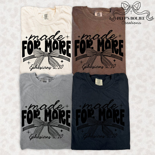 Made for More Bow Short Sleeve