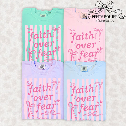 Faith over Fear Short Sleeve