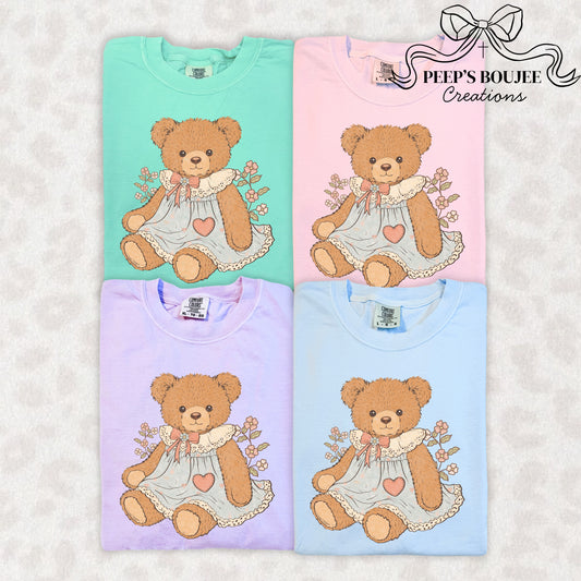 Vintage Teddy Short Sleeve