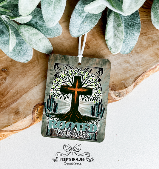 Rooted in Christ Air Freshener