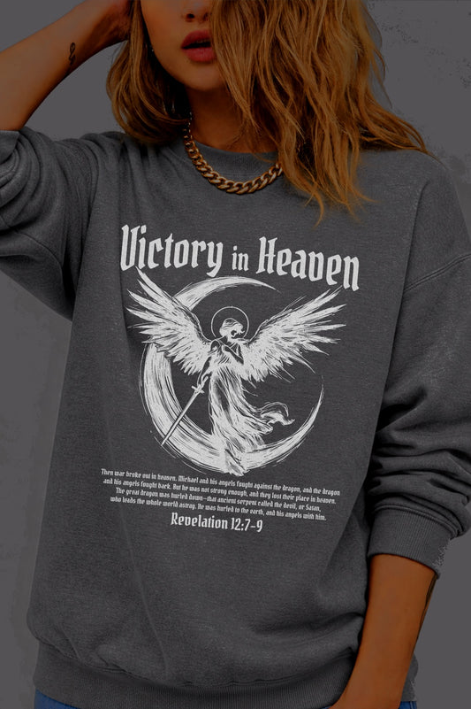 Victory in Heaven Hoodie or Sweatshirt