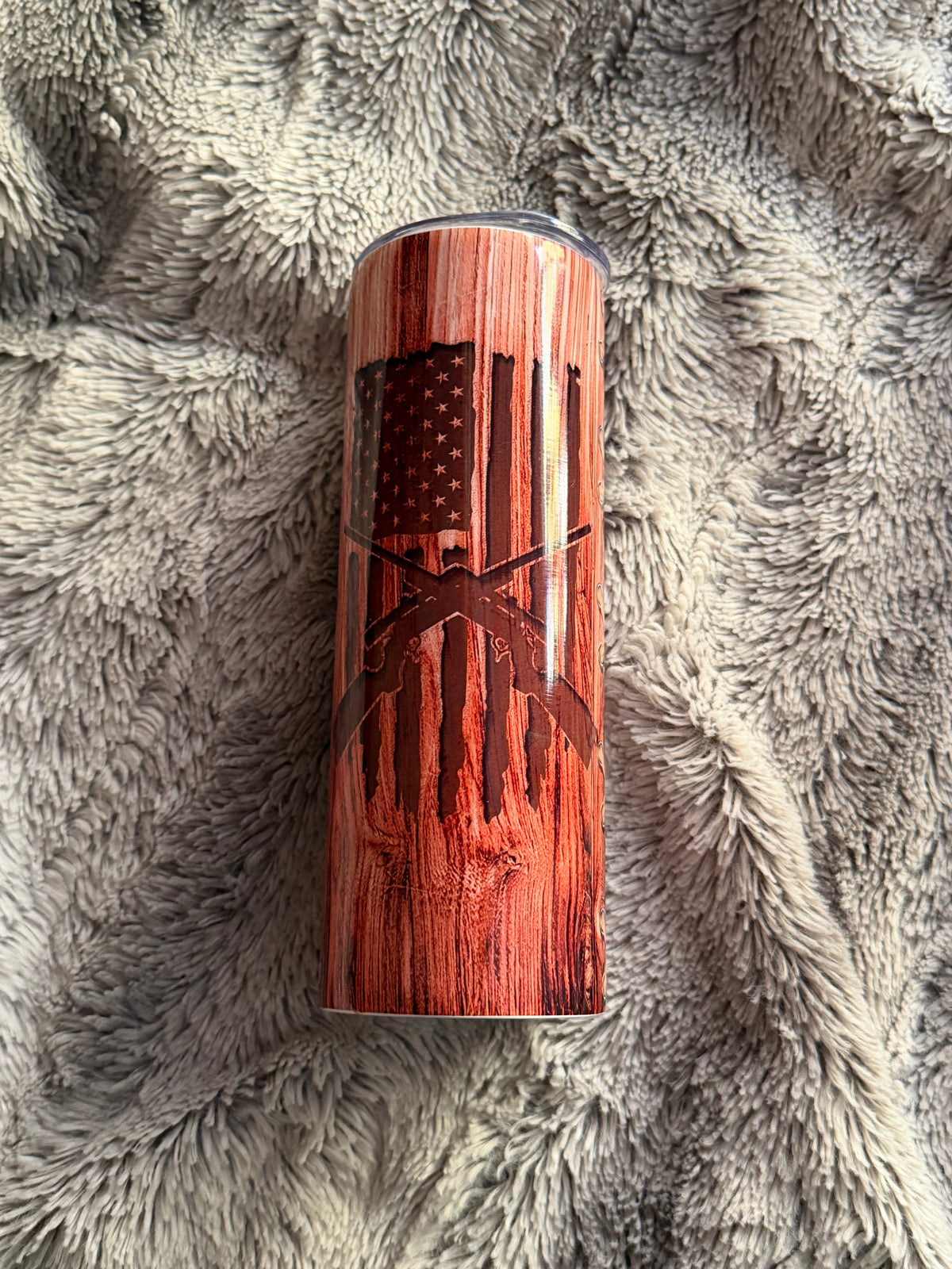 Camo Flag 20oz Tumbler Ready to Ship