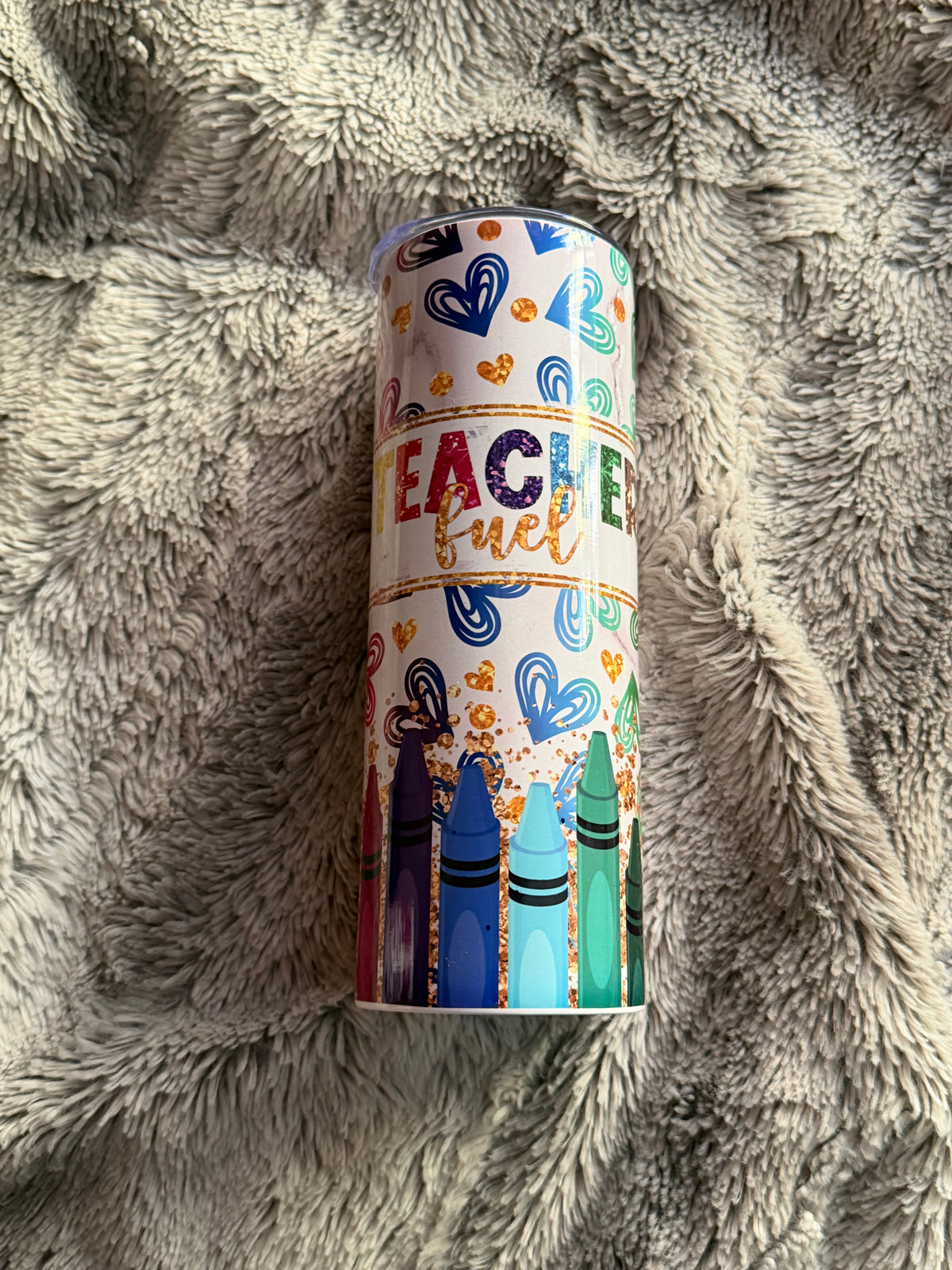 Teacher Fuel 20oz Tumbler Ready to Ship