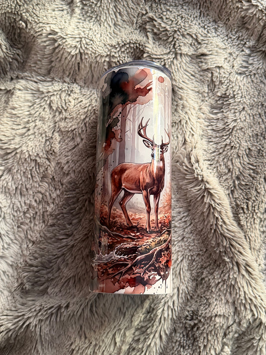 Deer Fish 20oz Tumbler Ready to Ship