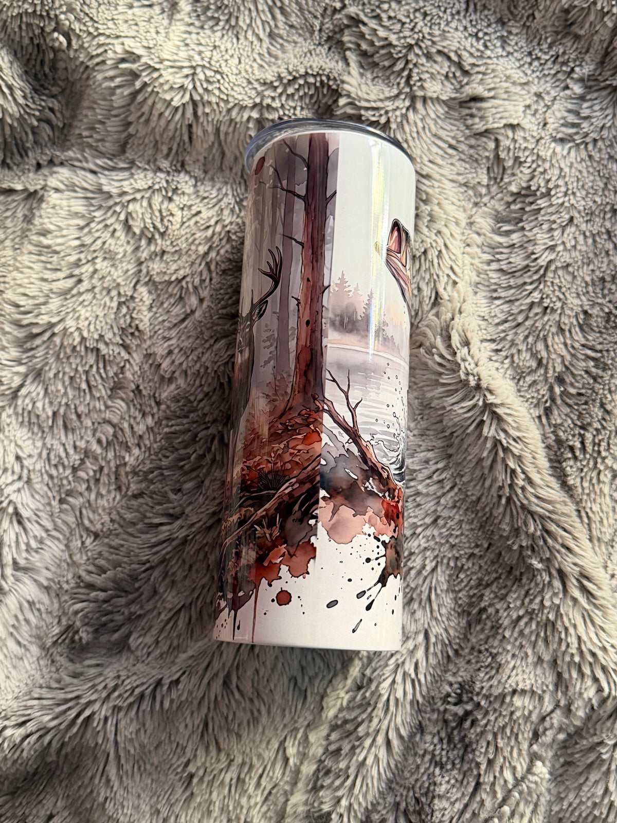 Deer Fish 20oz Tumbler Ready to Ship