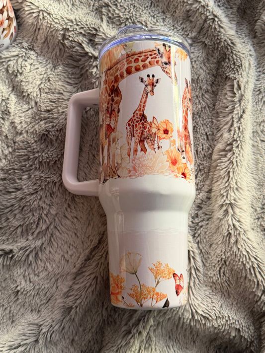 Giraffe 40oz Tumbler Ready to Ship